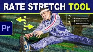 Thumbnail: The Rate Stretch Tool for Slow Motion & Fast Forward | Premiere Pro Tutorial