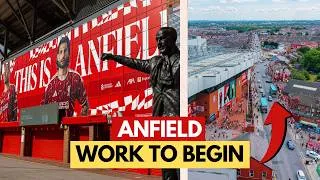 Thumbnail: ANFIELD | New Pitch and Branding as Work Begins Outside