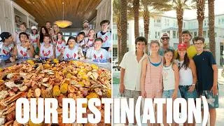 Thumbnail: OUR FIRST DAY IN DESTIN FLORIDA WAS UNREAL | SEAFOOD BOIL, SEASIDE & SUNSET OCEAN SWIM