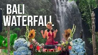 Thumbnail: Good Vibes Waterfall Mix 🌿 | Groovy & Afro House DJ Set in Bali Jungle