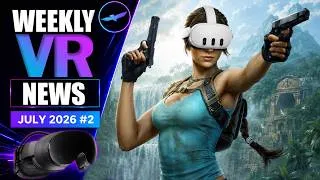 Thumbnail: Meta Teases New VR Headsets & Tomb Raider VR Was Cancelled || Weekly VR News