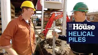 Thumbnail: Helical Piles | This Old House