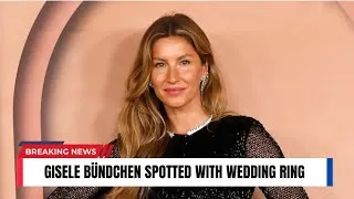 Thumbnail: Gisele Bündchen SPOTTED With Wedding Ring 