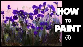 Thumbnail: How to paint Iris-④∥유화강좌 붓꽃 그리기∥Oil painting tutorial