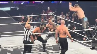 Thumbnail: full match Kenny Omega Will Ospreay & Jon Moxley Vs Brian Cage Hechicero & Jake Doyle AEW Dynamite  
