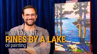 Thumbnail: You can make this oil painting in ONE HOUR