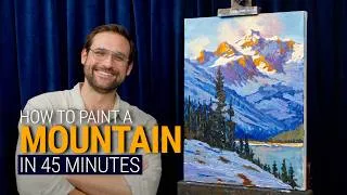 Thumbnail: I Painted This Mountain in 45 Minutes