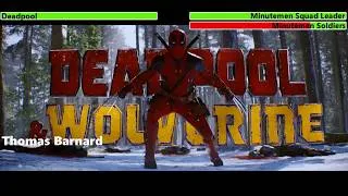 Thumbnail: Deadpool & Wolverine (2024) Opening Scene with healthbars