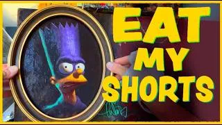 Thumbnail: Eat My Shorts ..I mean Longform.#bartsimpson #underpainting