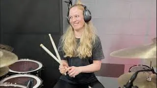 Thumbnail: Anika Nilles and Thomas Lang jamming, wishing Anika a fantastic tour with Rush!