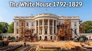 Thumbnail: The White House Construction - In Color (1792-1829)