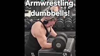 Thumbnail: Natty Gymshark Armwrestling Dumbbells 
