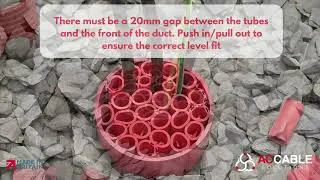 Thumbnail: DuctSeal HG Floor Installation | Heavy Cable Duct Sealing System