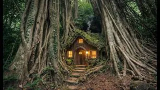 Thumbnail: Alone Surviving in the Forest | Building a Shelter Under a Thousand-Year-Old Tree
