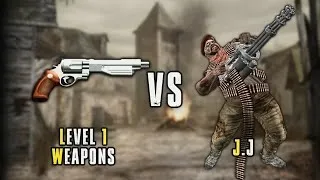Thumbnail: Rapid Fire Weapons vs J.J in Resident Evil 4 Original - Professional