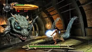 Thumbnail: God of War 1 Poseidon Vs Hydra Boss Fight (HDR 60FPS)