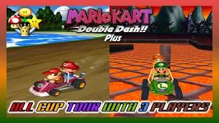 Thumbnail: Mario Kart: Double Dash!! Plus - All Cup Tour 150cc (3 Players)