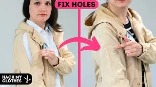 Thumbnail: How to fix large HOLES? Detailed (Hack My Clothes)