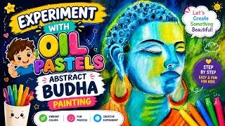 Thumbnail: PEACEFUL Buddha Oil Pastel Painting Step by Step, final part #budha #art#oil pastels