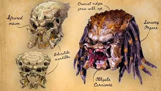 Thumbnail: The Disturbing Biology of THE PREDATOR | Yautja Science Explained