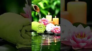 Thumbnail: Calm Your Mind Instantly | Peaceful Zen Garden Sounds 🕯️💧 #Shorts #watersounds  #relax