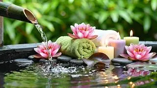 Thumbnail: 3 Hours Relaxing Piano Music with Bamboo Water Fountain: Healing Zen Sounds for Deep Sleep