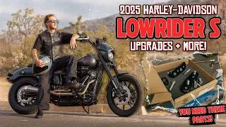 Thumbnail: 2025 Harley-Davidson Lowrider S Makeover, Panhead Springers, & Riding In Joshua Tree! - Vlog 258