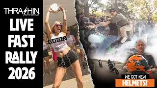 Thumbnail: Live Fast Rally 2026 | Principal Helmet Launch! - Vlog 254