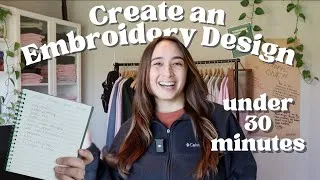Thumbnail: Creating an Embroidery Design in Only 30 Minutes