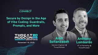 Thumbnail: Secure by Design in the Age of Vibe Coding: Guardrails, Prompts, and More | ThreatModCon 2025 DC