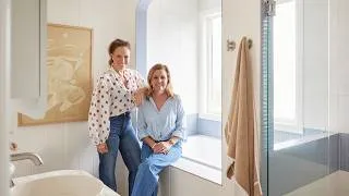 Thumbnail: Family Bathroom Makeover: Calm & Classic Bathroom Transformation