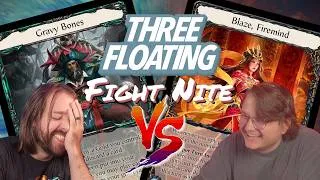 Thumbnail: ⁨@DMArmada x THREE FLOATING | Fight Nite 52 | Gravy Bones vs Blaze | Flesh and Blood SAGE Gameplay