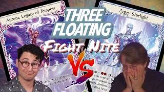 Thumbnail: OMENS OF THE THIRD AGE CC GAMEPLAY | Fight Nite 47 | Aurora vs Zyggy | Flesh and Blood CC Gameplay
