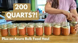 Thumbnail: 200 Quarts of Tomato Sauce…Without Canning