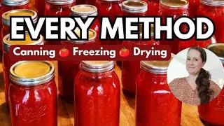 Thumbnail: 8 Ways to Preserve Tomatoes - A Complete Guide