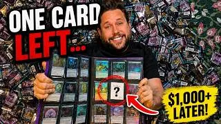 Thumbnail: How Many MTG Booster Boxes Does It Take to Complete a Set? (Magic the Gathering Challenge)