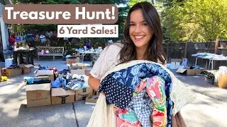 Thumbnail: Scoring My DREAM Summer Wardrobe at 6 Yard Sales & a Flea Market!