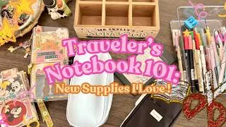 Thumbnail: Beginner Traveler's Notebook / How I Use It / Supplies I Love & Actually  Use / Set Up