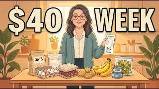 Thumbnail: The $40 Grocery System I Use When Money Gets Tight at 52