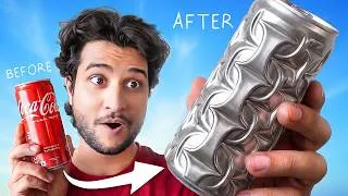 Thumbnail: I Learned Metal ORIGAMI on Cans😍