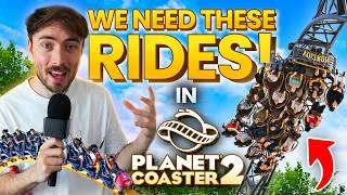 Thumbnail: TOP Rides we NEED in Planet Coaster 2