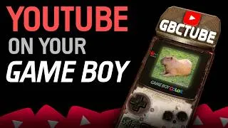 Thumbnail: Getting YouTube to Work on a Game Boy Color