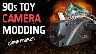 Thumbnail: Modding a Toy Camcorder from the 90s (The Stupid Way)