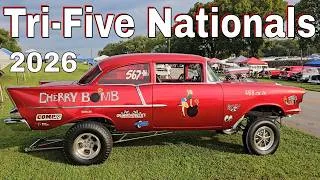 Thumbnail: Tri-Five Nationals 2026 Day 1 (Show & Drag Racing)
