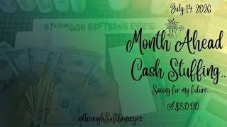 Thumbnail: Month Ahead Cash Stuffing| Saving for my future|
