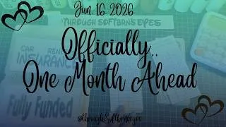 Thumbnail: Officially One Month Ahead!! | Month 2 on the way.. | Cash Stuffing | Snowball method