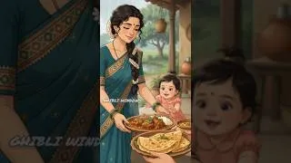 Thumbnail: 🌧️🐈🍲A Rainy Day, Tiny Kitten & a Special Family Lunch  | Ghibli Village Life
