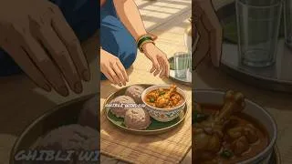 Thumbnail: 🛖🍗Morning in a Traditional Village Home | Ghibli Inspired Village Cooking ASMR #shorts #ghibli