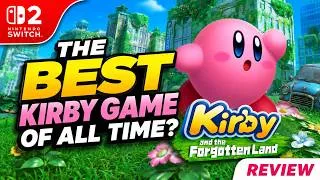 Thumbnail: Kirby and the Forgotten land is the Best Kirby game of all time and is even better on Switch 2.