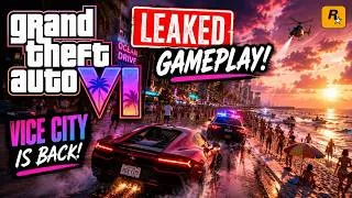 Thumbnail: Wait, is this REAL GTA 6 Gameplay? | GTA 6 Leaked Gameplay